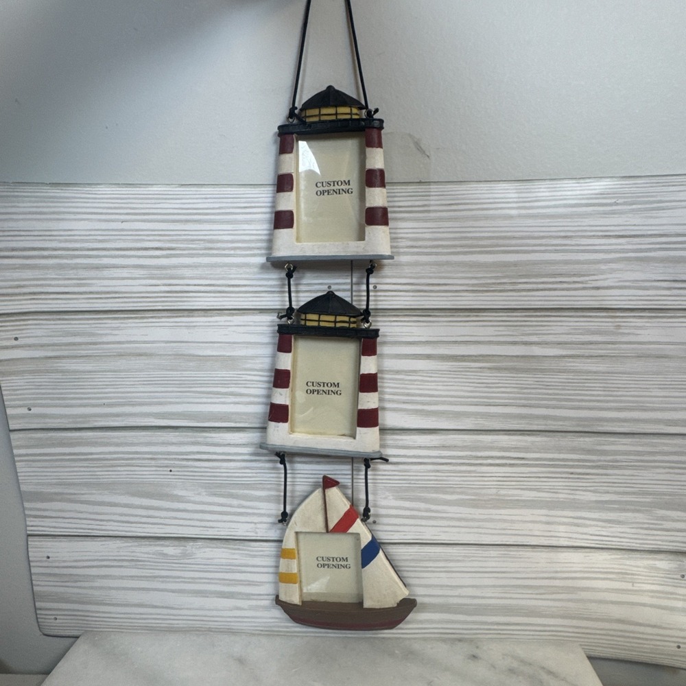 Picture Lighthouse Hanging 3 Frames - Picture 3 of 4
